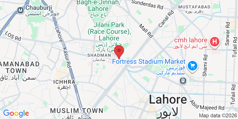 5 Jail Rd, Shadman II Shadman 2 Shadman, Lahore, 54000, Pakistan