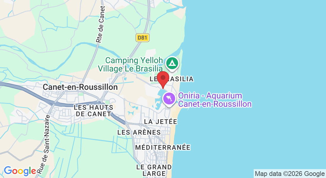 2 Quai Belem, 66140 Canet-en-Roussillon, France