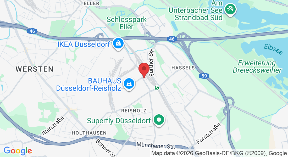 Reisholzer Bahnstraße 56, 40599 Düsseldorf, Deutschland
