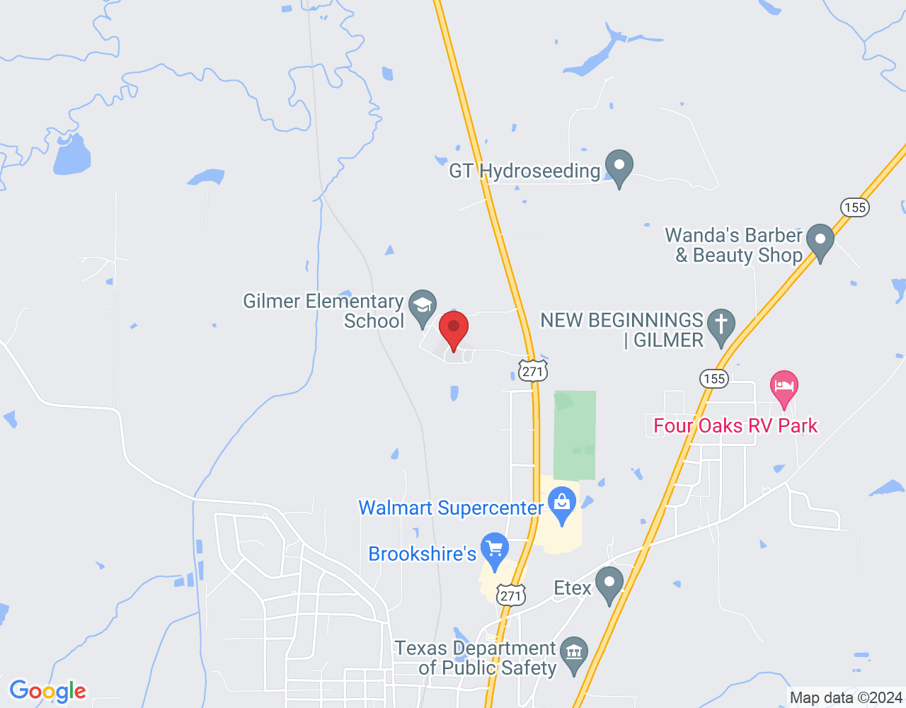 1623 US Hwy 271 N, Gilmer, TX 75644, USA