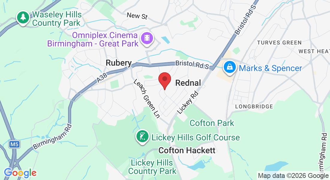 Edgewood Rd, Rednal, Birmingham B45 8SN, UK