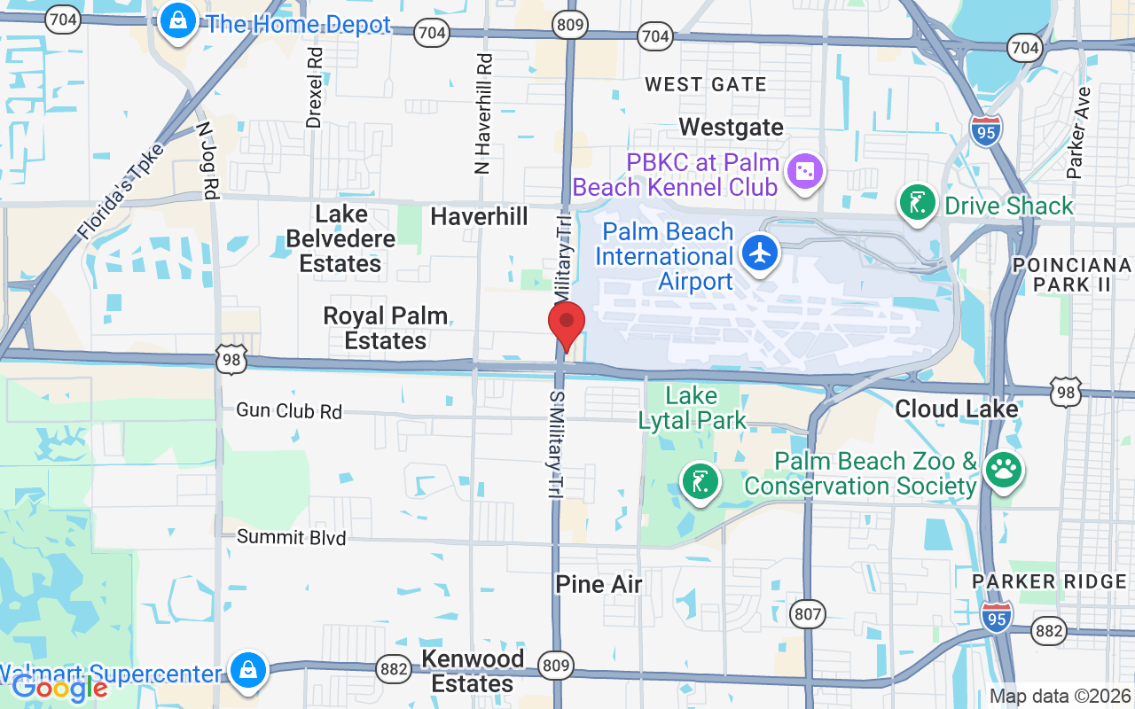 122 N Military Trl suite f, West Palm Beach, FL 33415, USA