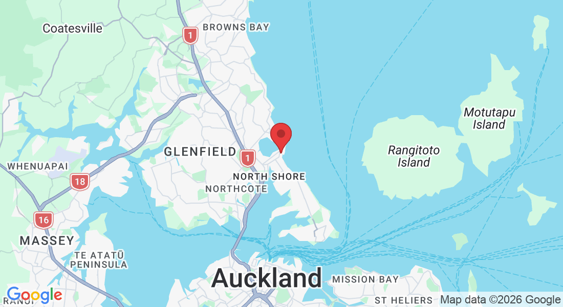 16 The Promenade, Takapuna, Auckland 0622, New Zealand