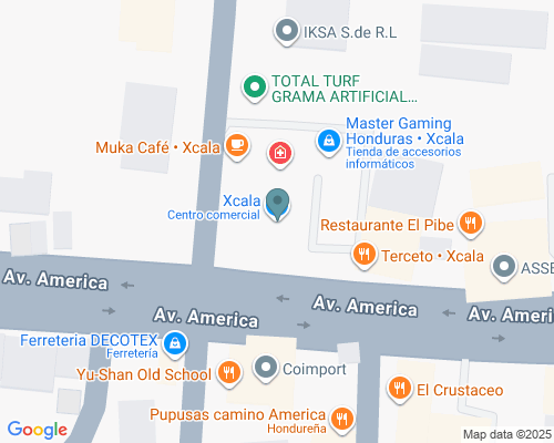 3Q3F+9GH, Av. America, Tegucigalpa, Francisco Morazán, Honduras