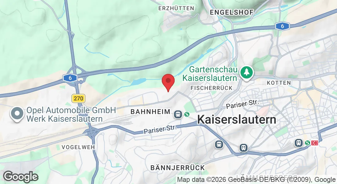 Gienanthstraße 15, 67663 Kaiserslautern, Deutschland