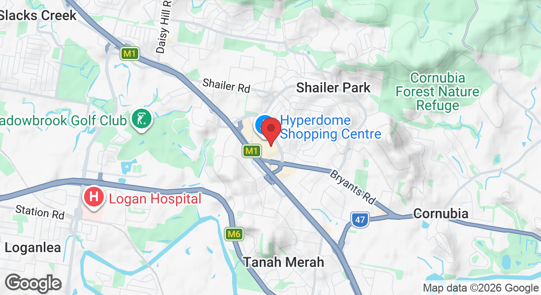 Hyperdome Shopping Centre, Shop 5X Bryants Rd, Loganholme QLD 4129, Australia