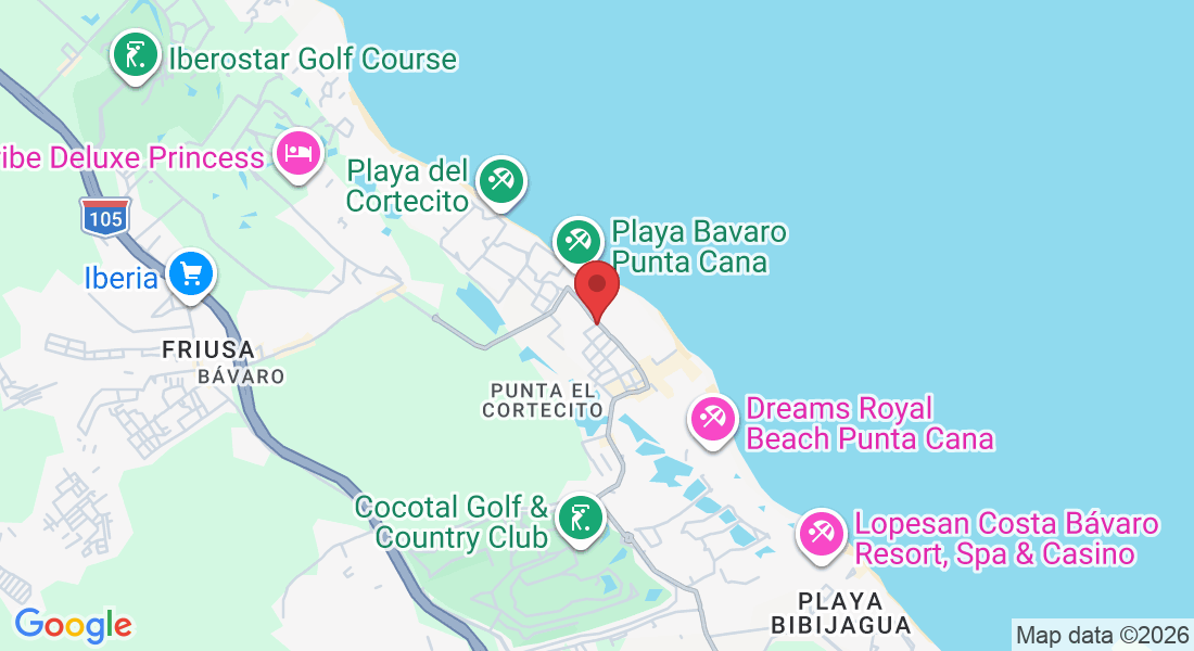 Av. Alemania, Plaza Buganvillas, Punta Cana 23000, República Dominicana