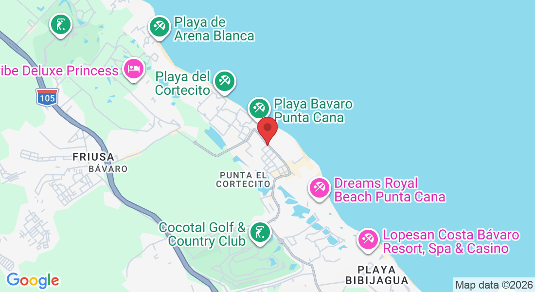 Av. Alemania, Plaza Buganvillas, Punta Cana 23000, República Dominicana