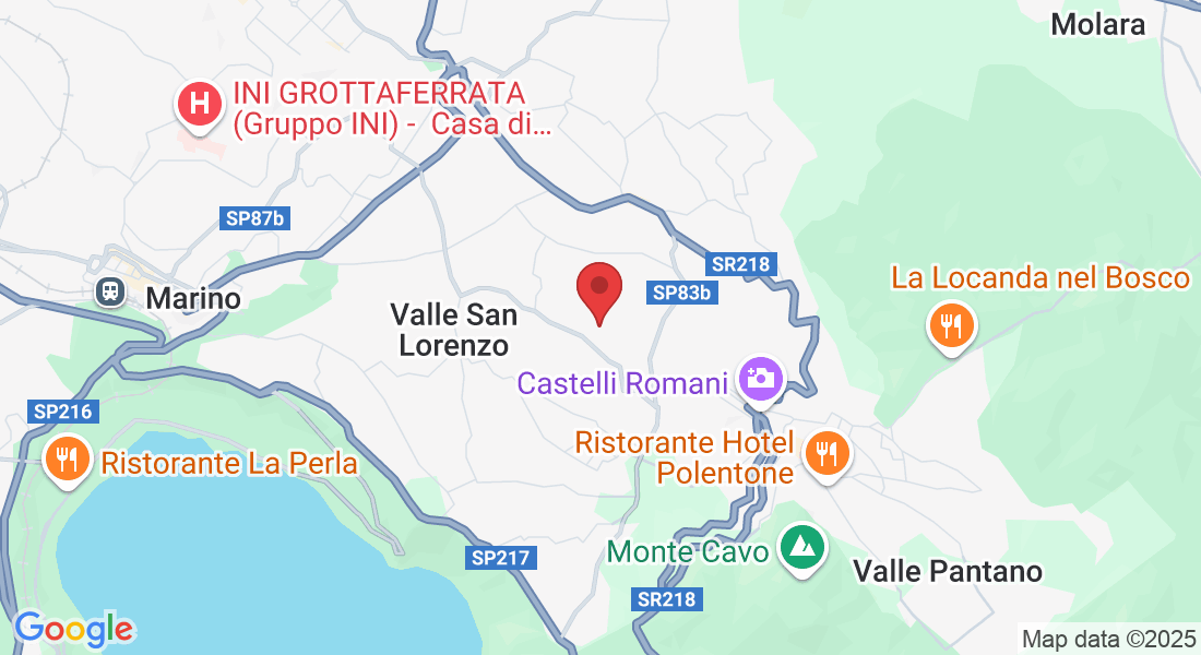 Via delle Calcare, 22, 00040 Rocca di Papa RM, Italia