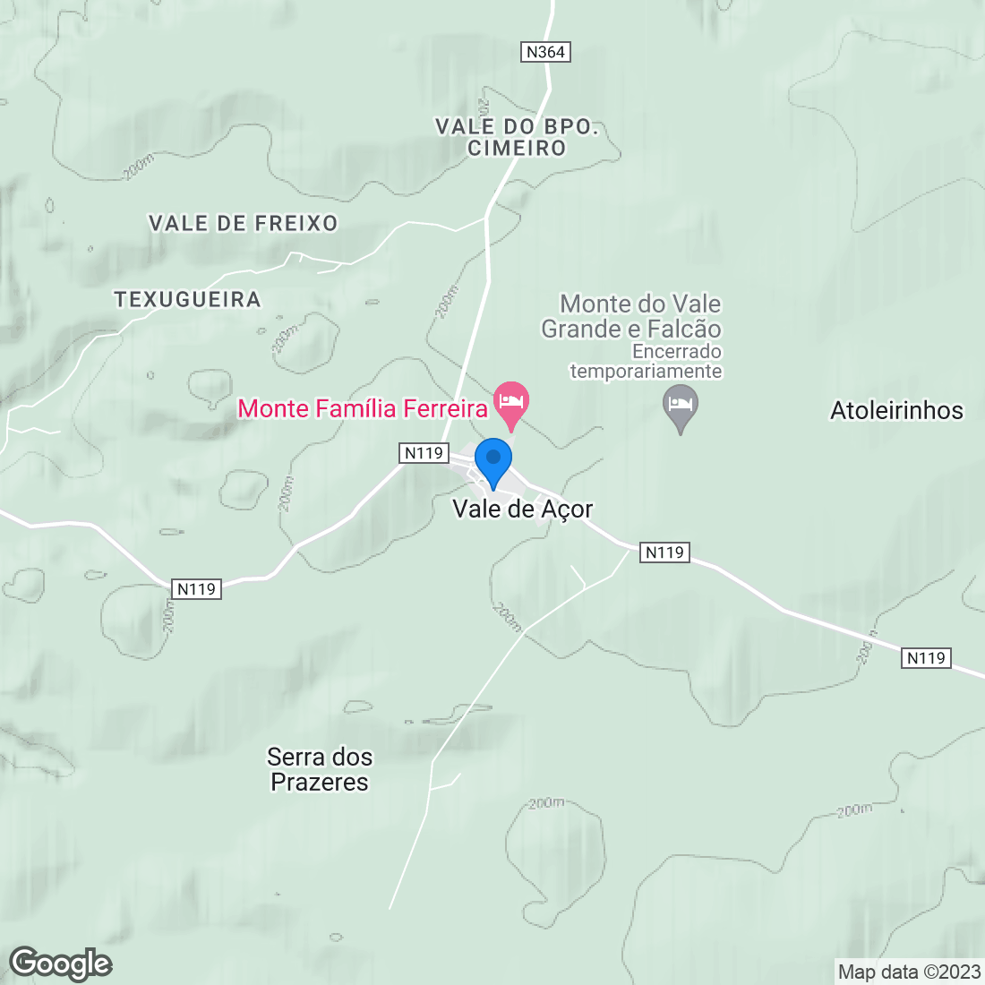 R. das Palmeiras 6, 7400 Vale de Açor, Portugal