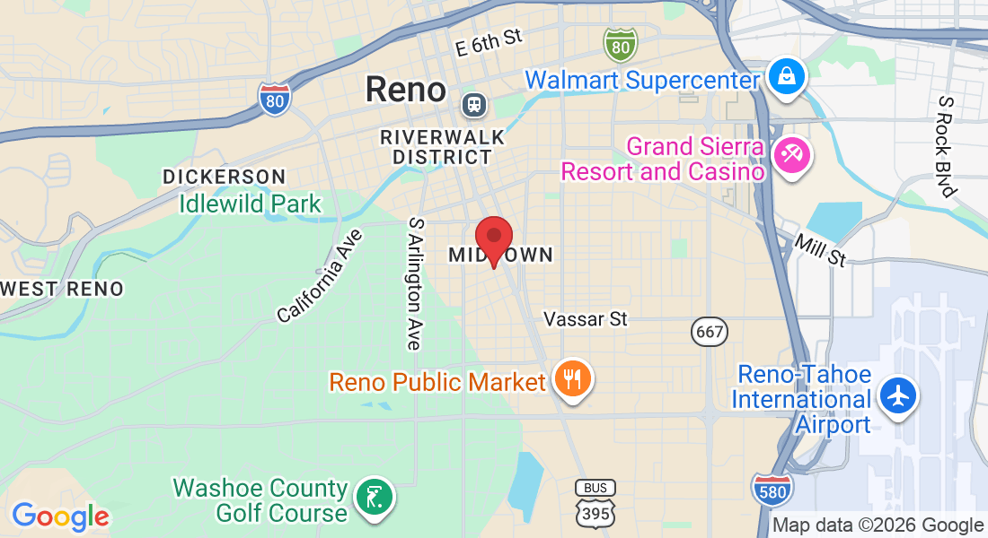 70 W Taylor St, Reno, NV 89509, USA