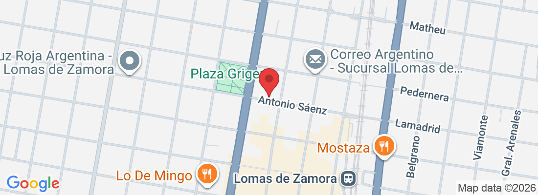 Antonio Sáenz 339, B1832HUG Lomas de Zamora, Provincia de Buenos Aires, Argentina