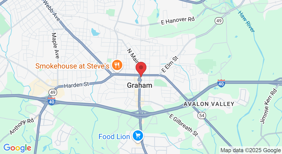119 N Main St, Graham, NC 27253, USA