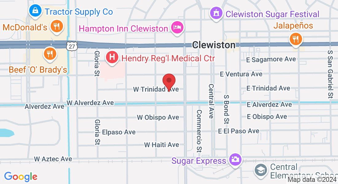 322 W Trinidad Ave, Clewiston, FL 33440, USA