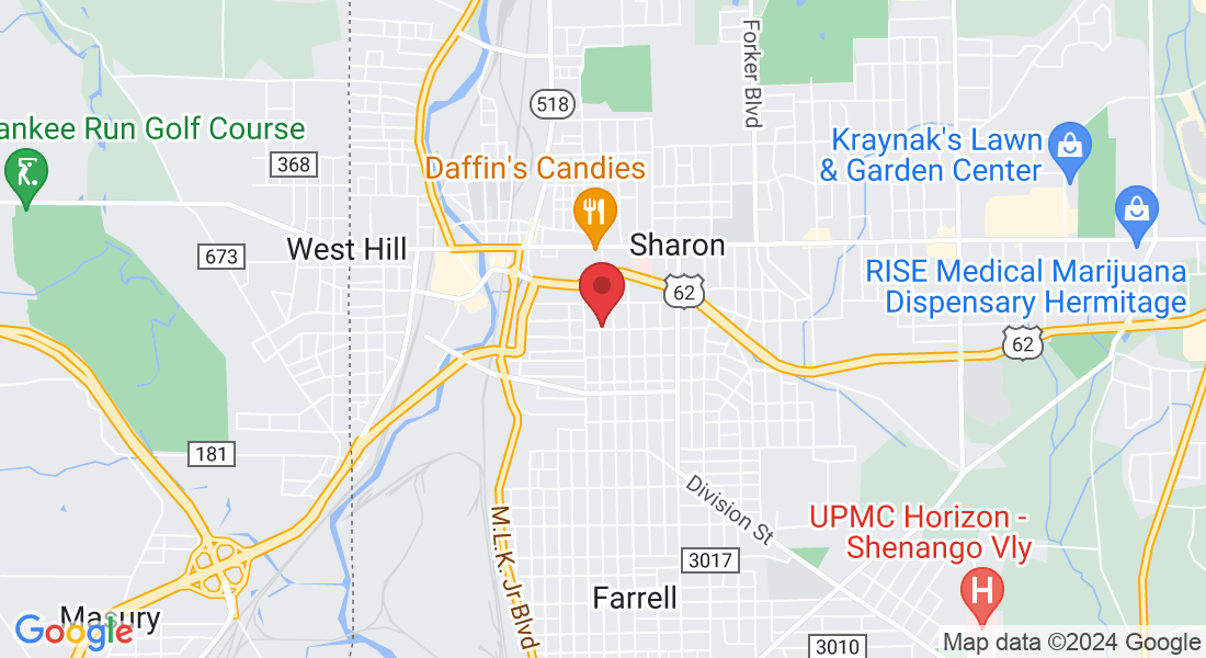 343 S Oakland Ave, Sharon, PA 16146, USA