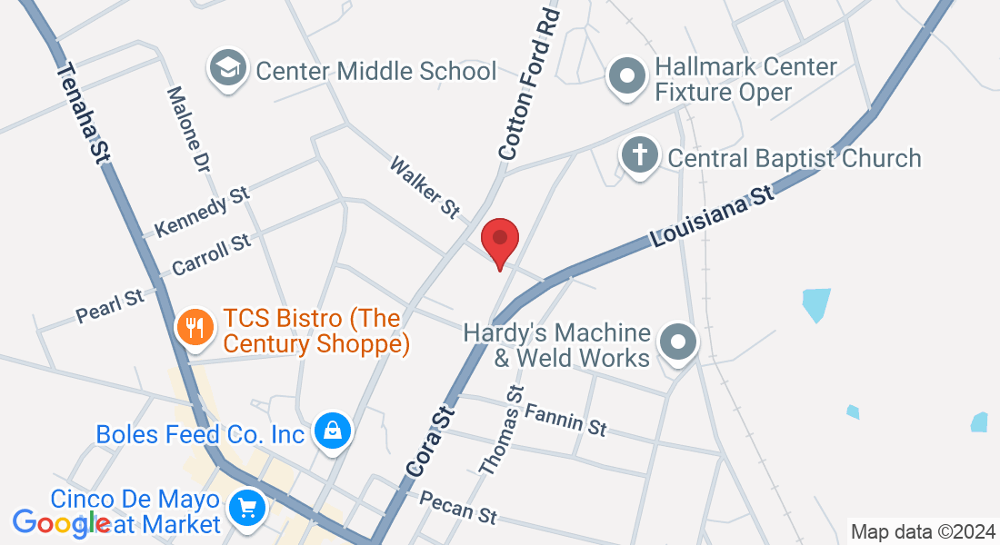 520 Cora St, Center, TX 75935, USA