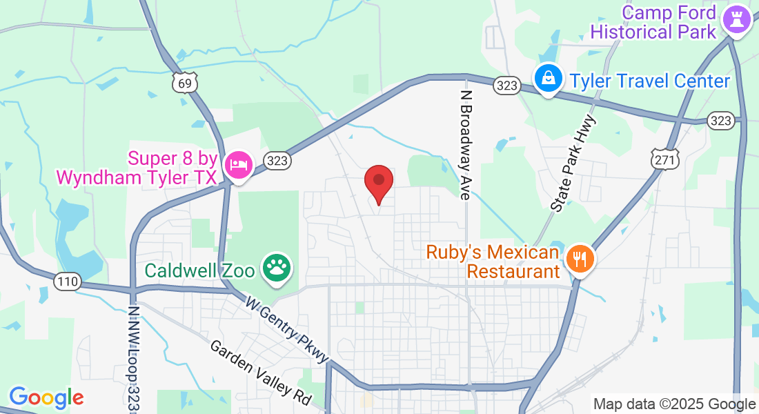 2824 Carter Blvd E, Tyler, TX 75702, USA