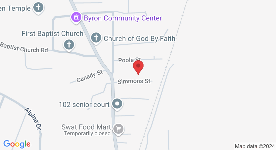 107 Simmons St, Byron, GA 31008, USA
