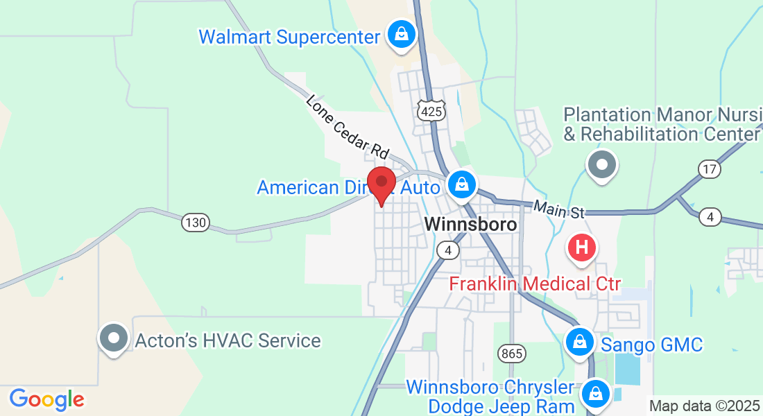 1108 Oak St, Winnsboro, LA 71295, USA