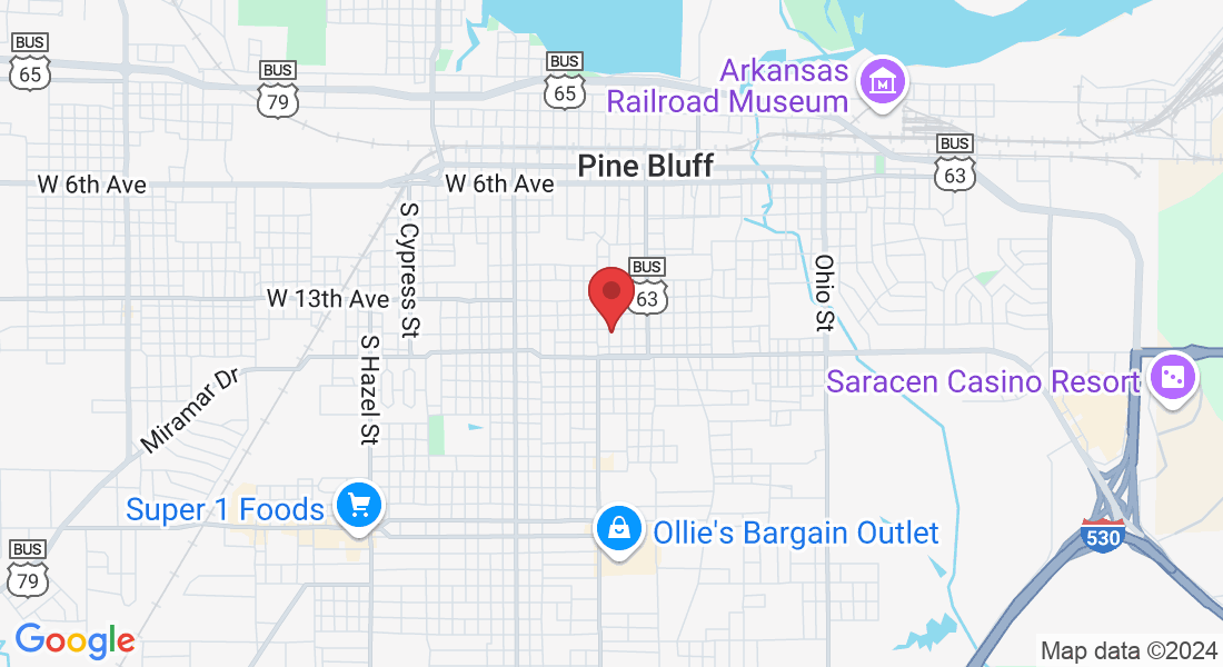 318 W 15th Ave, Pine Bluff, AR 71601, USA
