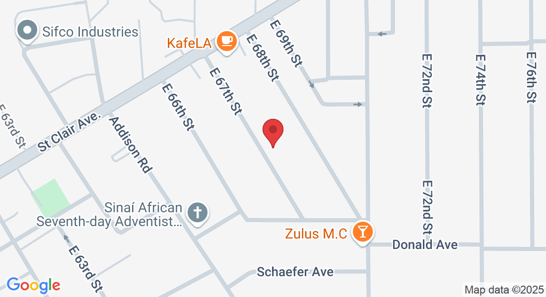 1099 E 67th St, Cleveland, OH 44103, USA