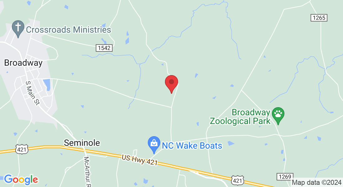 Broadway Farms Rd, North Carolina 27505, USA