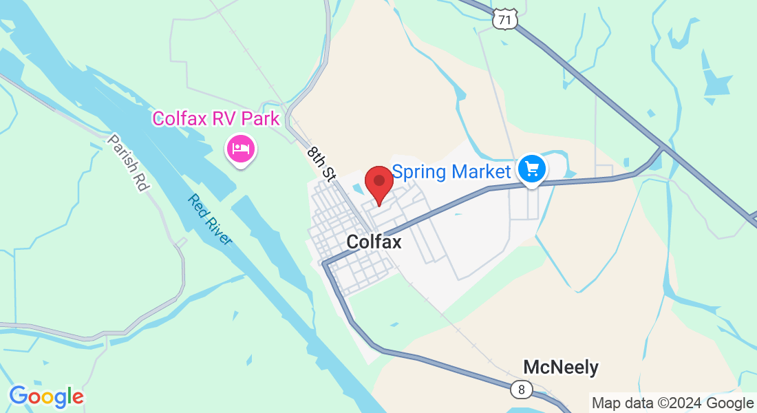 1004 Chester St, Colfax, LA 71417, USA