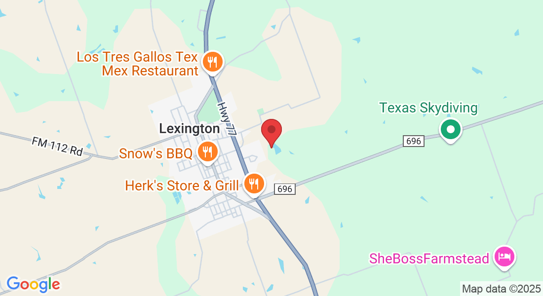 238 Live Oak St, Lexington, TX 78947, USA