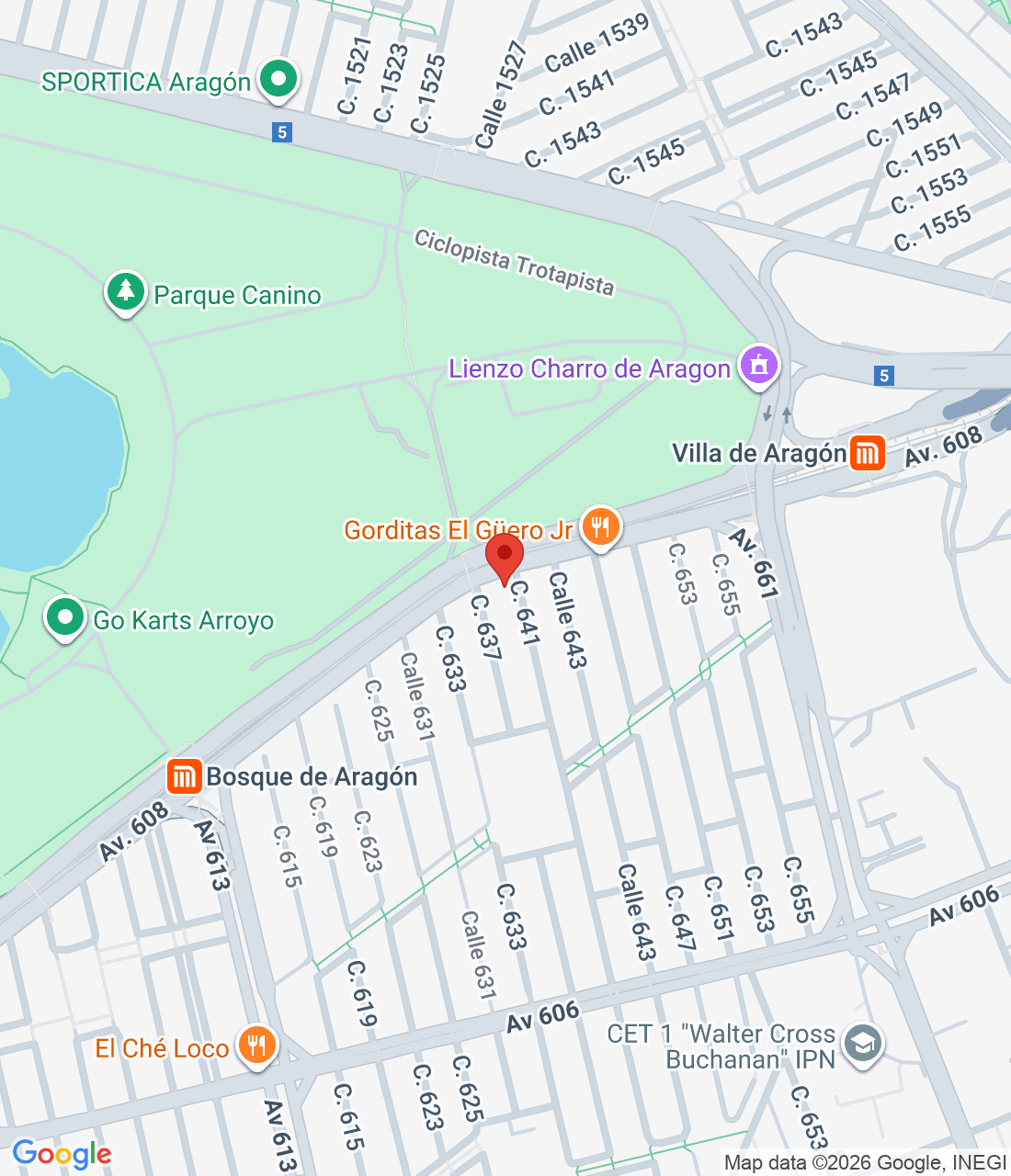 C. 641 274, San Juan de Aragón IV Secc, Gustavo A. Madero, 07979 Ciudad de México, CDMX, México