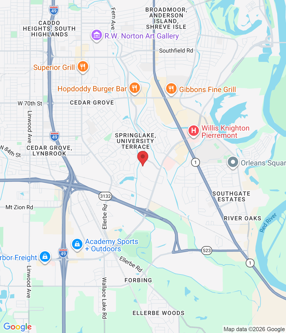 8575 Business Park Dr, Shreveport, LA 71105, USA