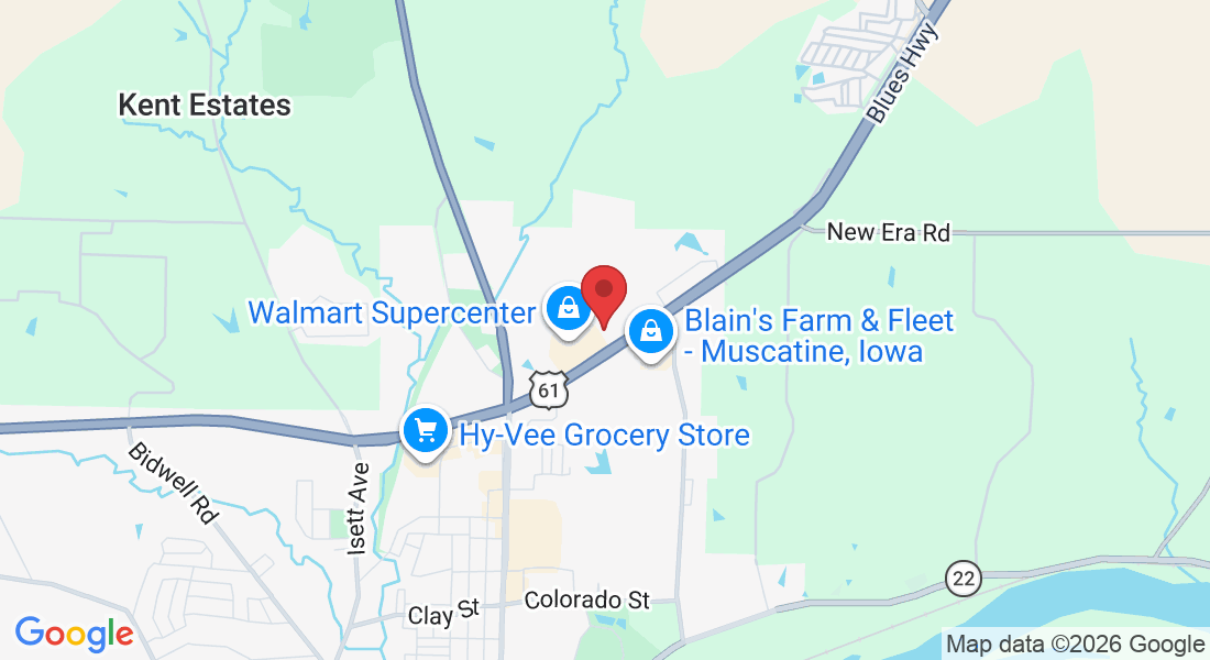 3103 US-61, Muscatine, IA 52761, USA
