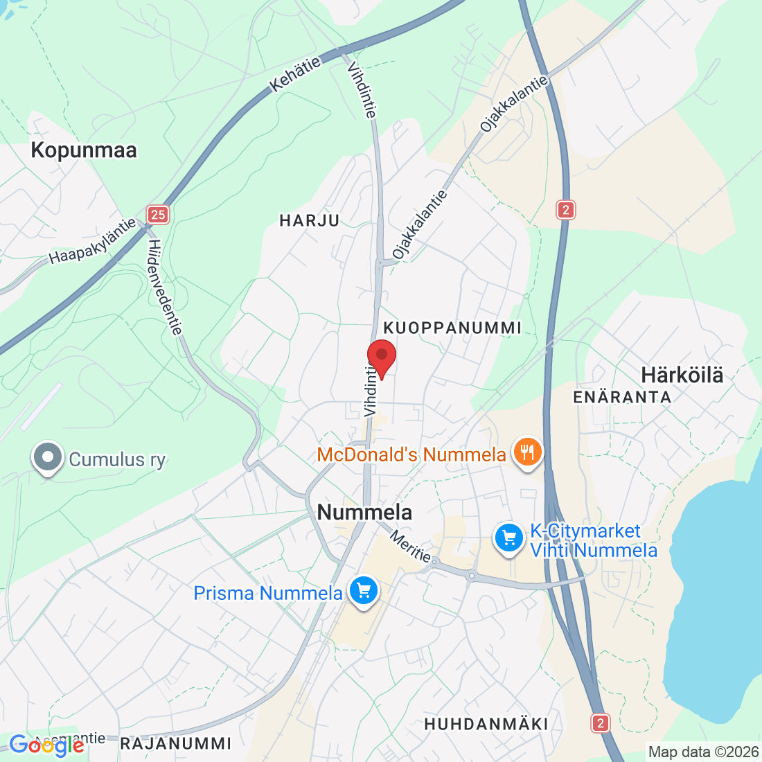 Loiskaajantie 4, 03100 Nummela, Suomi