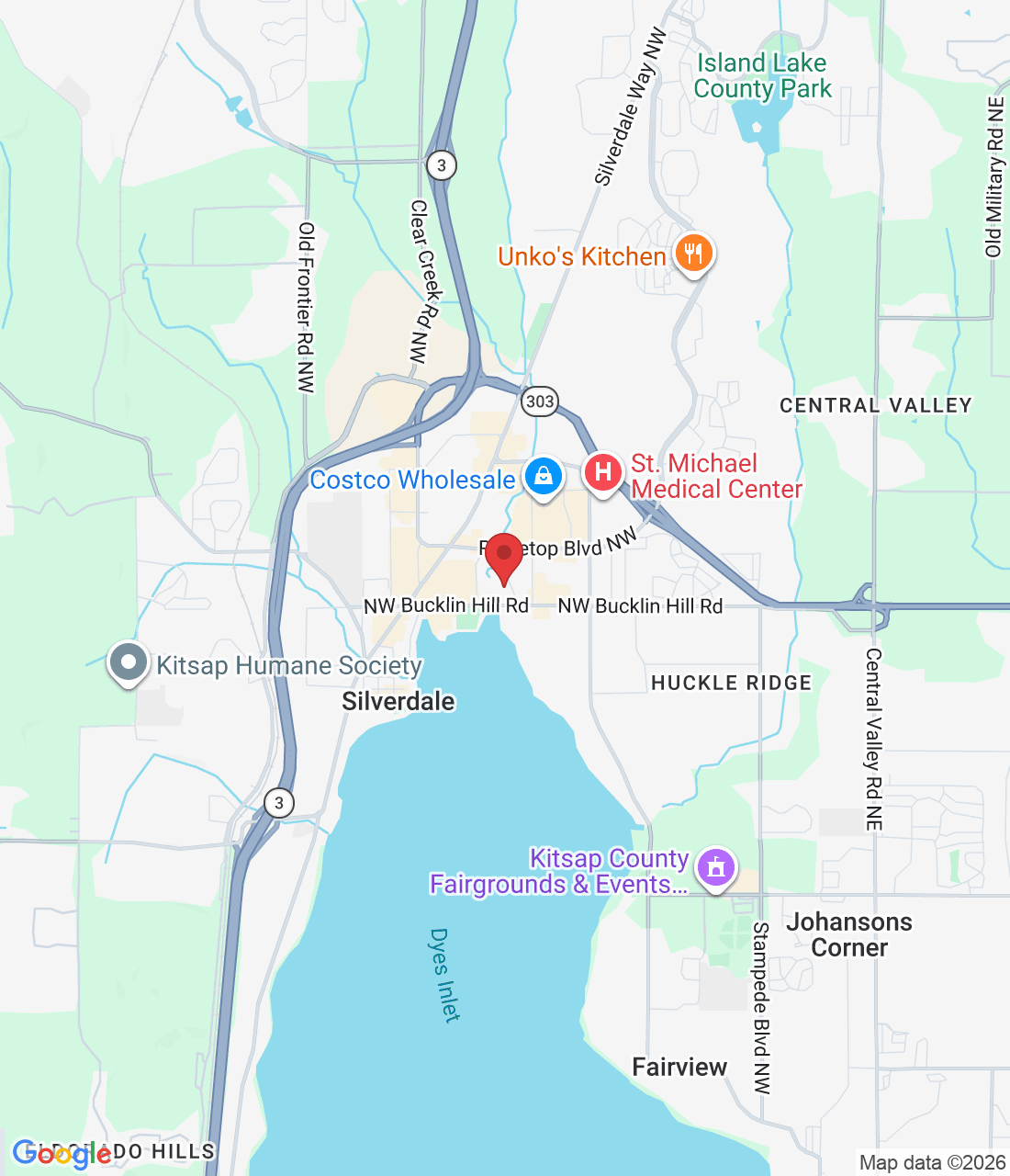 9633 Levin Rd NW suite 101, Silverdale, WA 98383, USA
