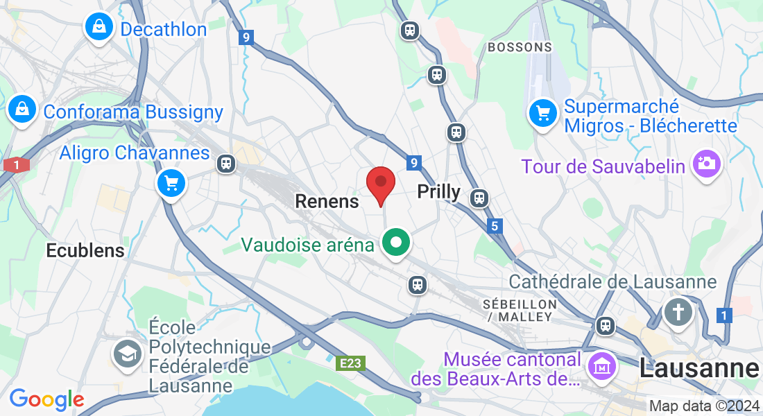 Av. de Florissant 24, 1020 Renens, Switzerland