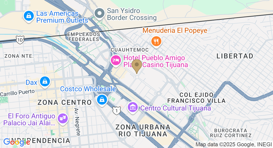 P.º del Centenario 9580, Zona Urbana Rio Tijuana, 22010 Tijuana, B.C., México