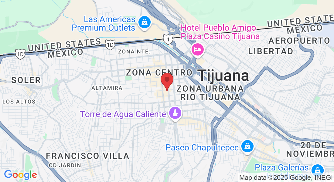Plaza La Joya, Calle 7 8251-Local 2, Zona Centro, 22000 Tijuana, B.C., México