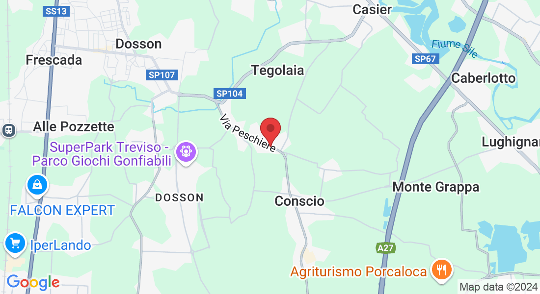 Via Peschiere, 115, 31032 Conscio TV, Italia
