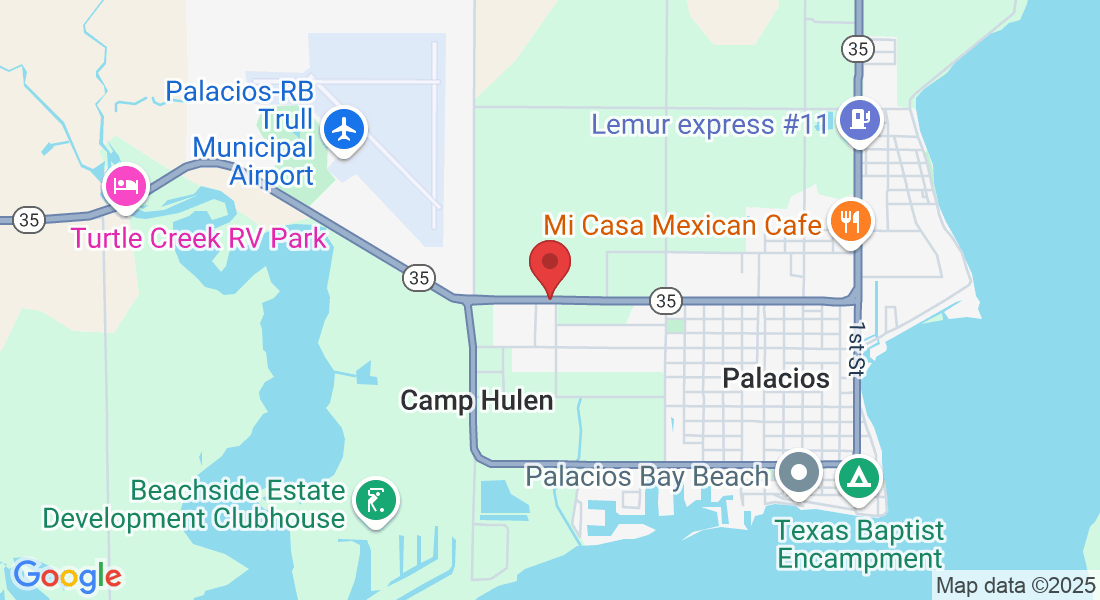 2014 TX-35, Palacios, TX 77465, USA