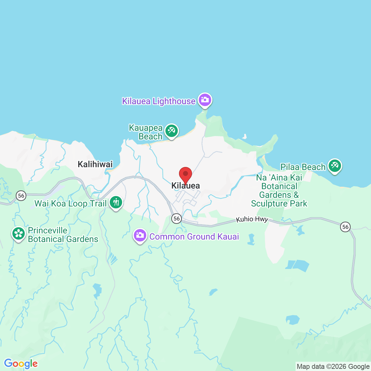 Kilauea, HI 96754, USA