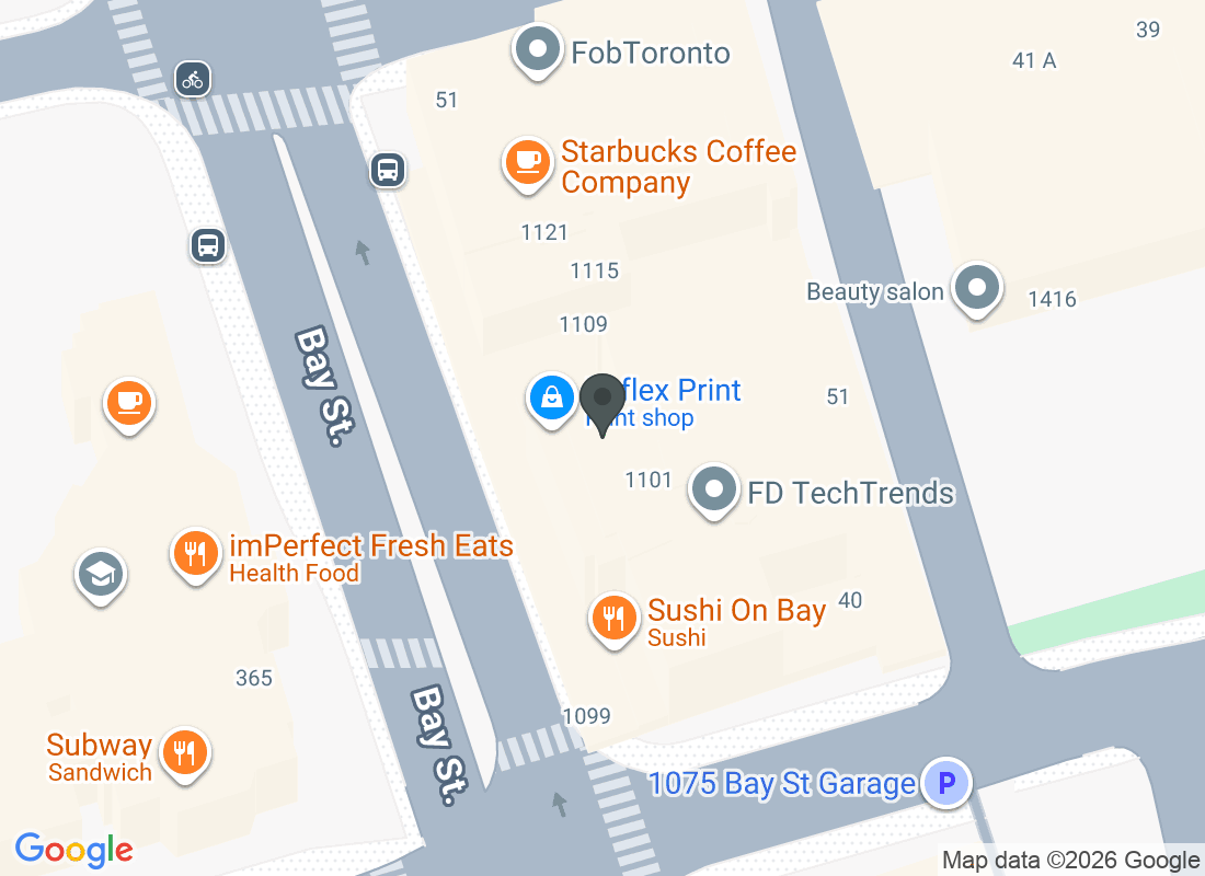 1107 Bay St., Toronto, ON M5S 2B3, Canada