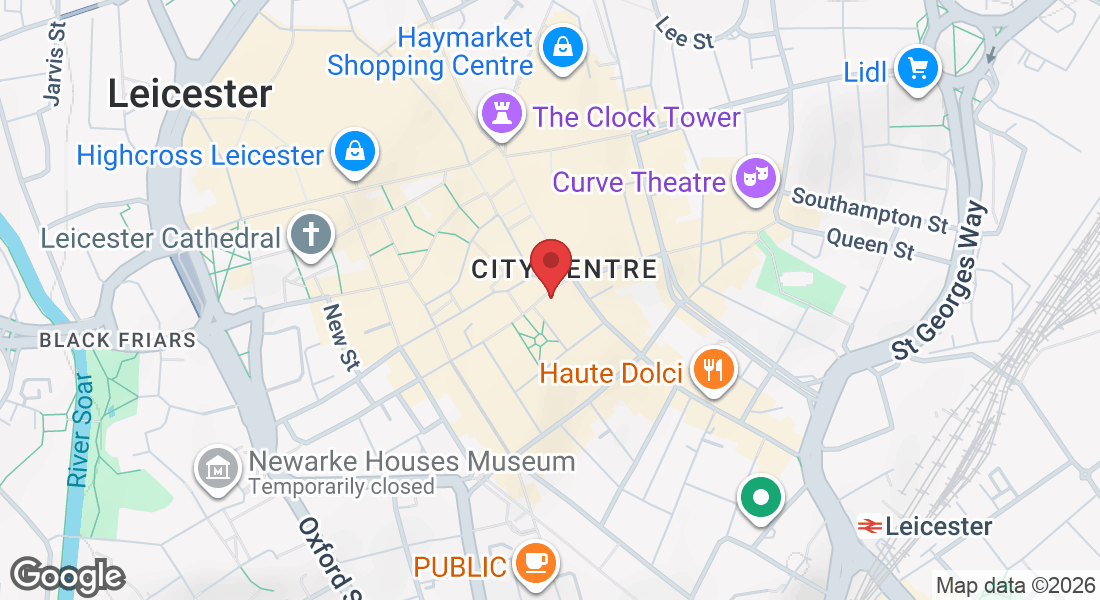 6 Horsefair St, Leicester LE1 5BN, UK