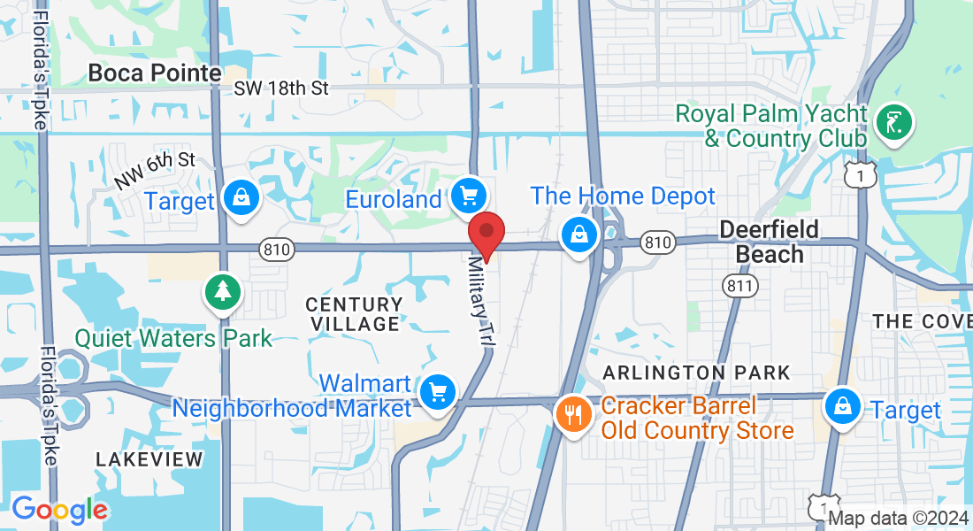 100 S Military Trail suite 6, Deerfield Beach, FL 33442, USA