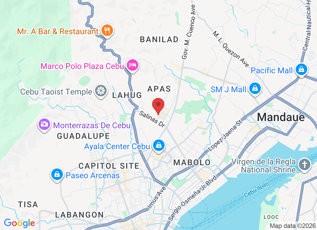 Cebu IT Park, Brgy Apas, Cebu City, 6000 Cebu, Philippines