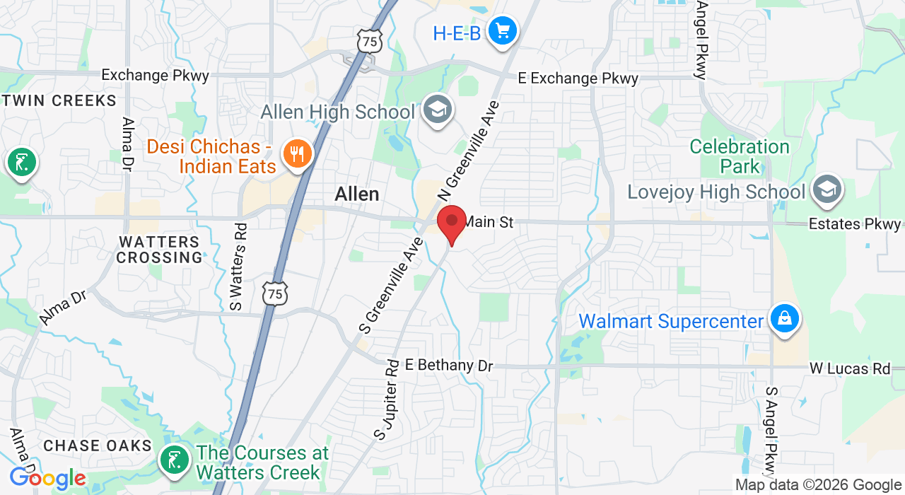 315 S Jupiter Rd suite 110, Allen, TX 75002, USA