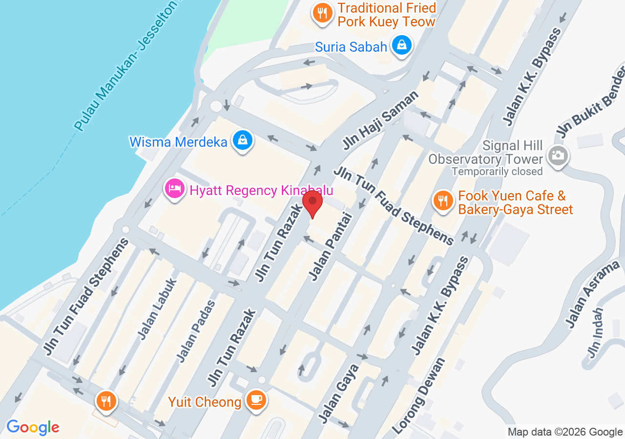 Malaysia, Sabah, Kota Kinabalu, MY Sabah Kota Kinabalu Jalan Pantai Block 9 邮政编码:邮政编码: 88000