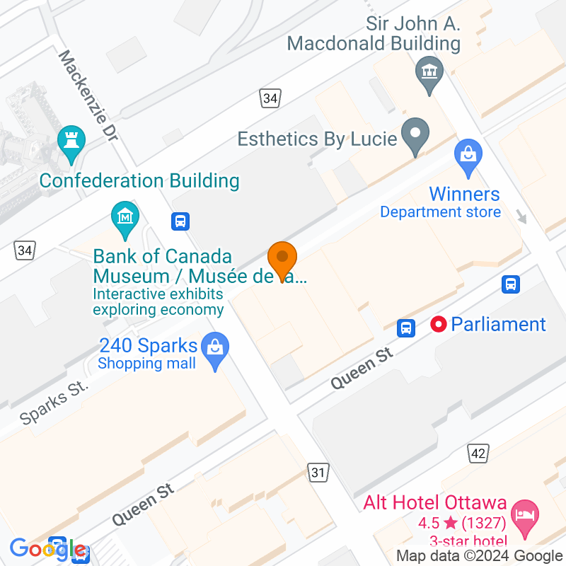 202 Sparks St., Ottawa, ON K1P 5C1, Canada