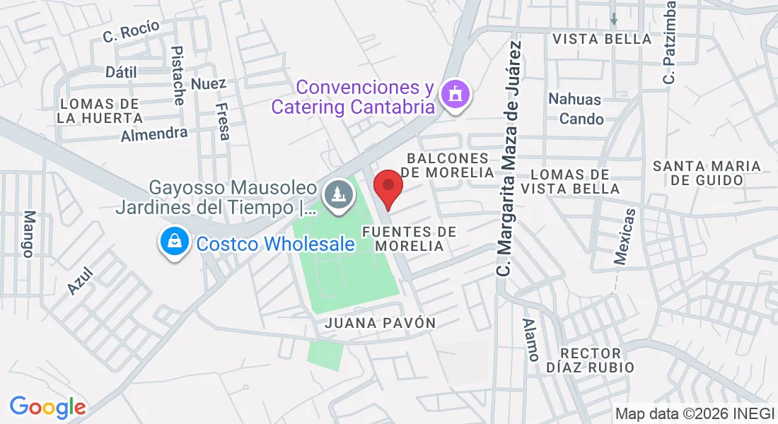 Av. Fuentes de Morelia 181, Fuentes de Morelia, 58088 Morelia, Mich., México