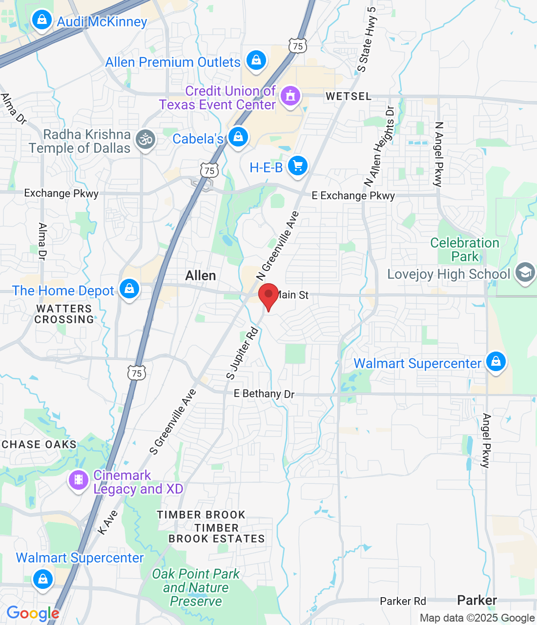 313 S Jupiter Rd, Allen, TX 75002, USA