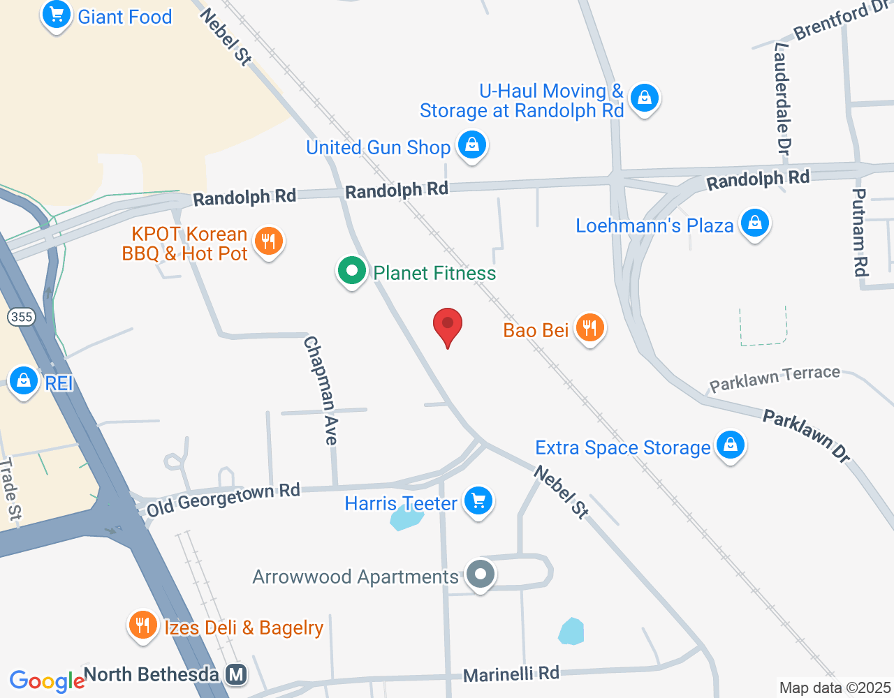12105 Nebel St, Rockville, MD 20852, USA