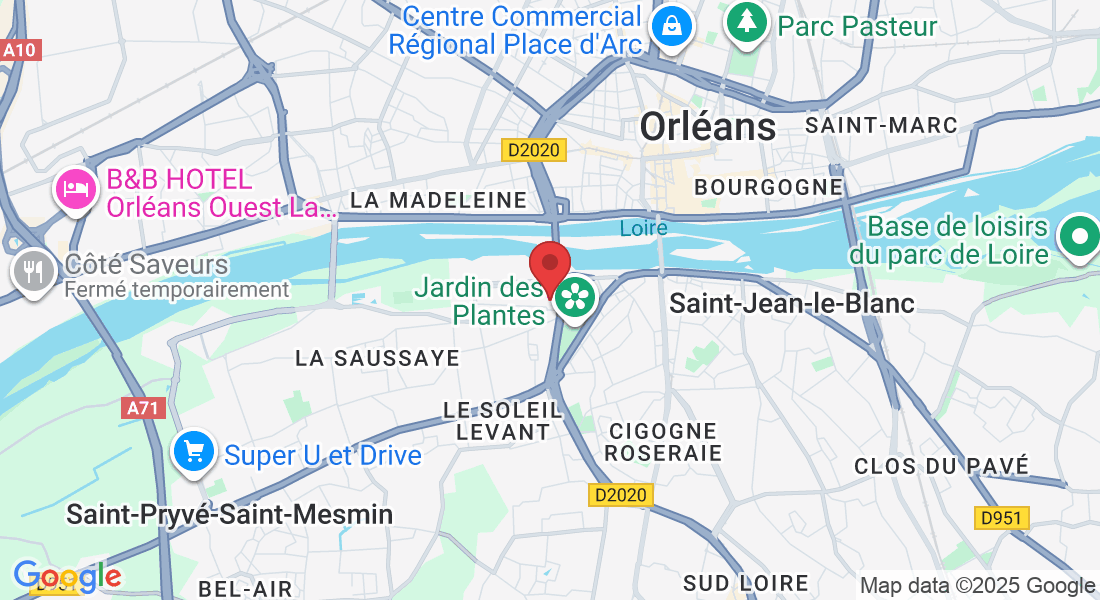 1 Av. du Champ de Mars, 45100 Orléans, France